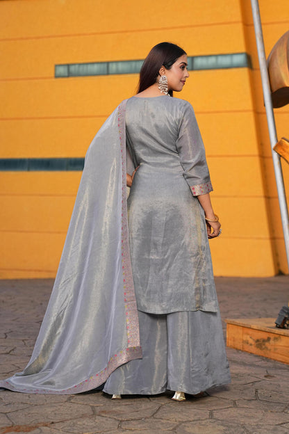 gray-color-embroidery-work-designer-lehenga-choli-for-wedding-function