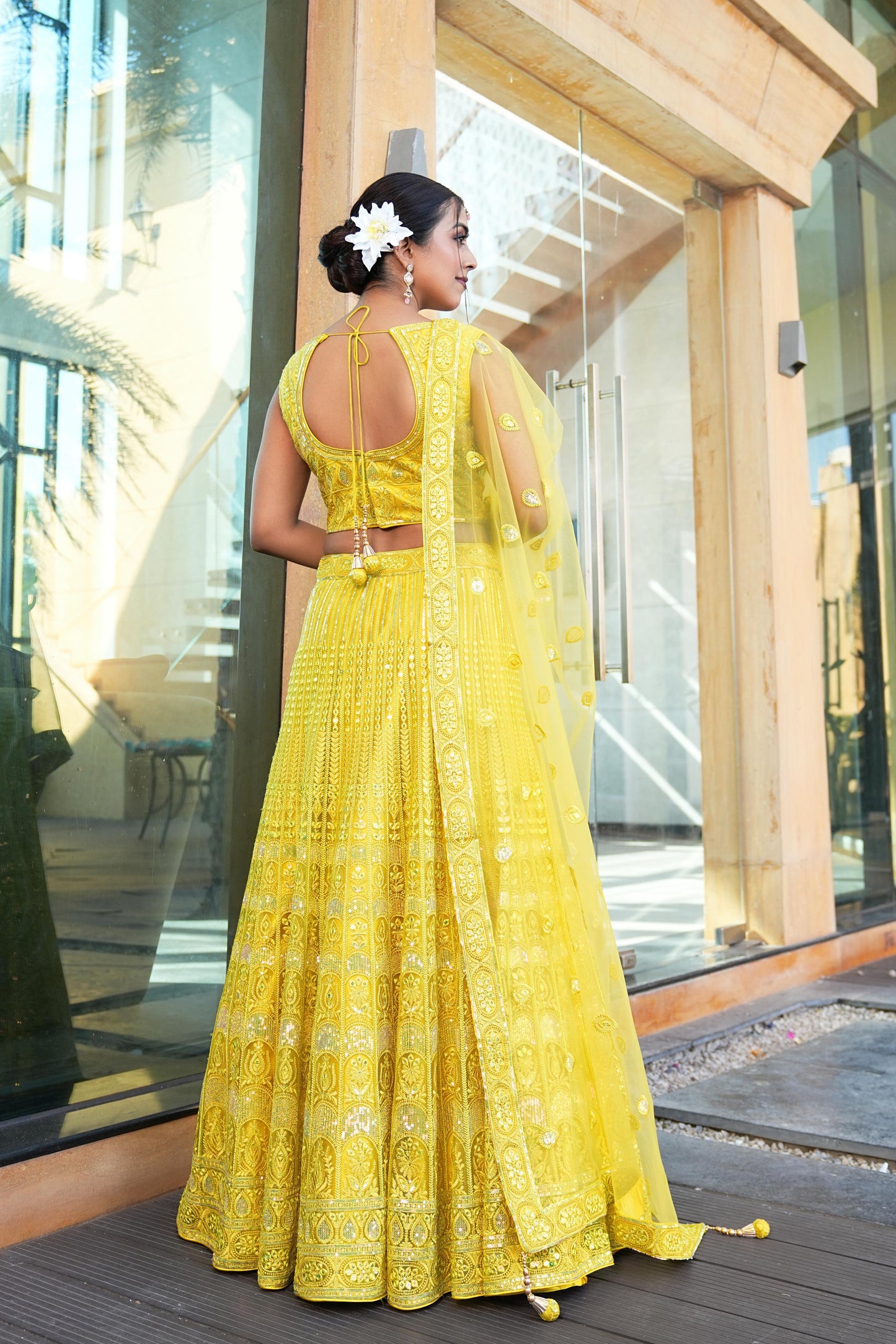 yellow-color-mirror-sequence-embroidery-work-designer-lehenga-choli-for-wedding-haldi-function