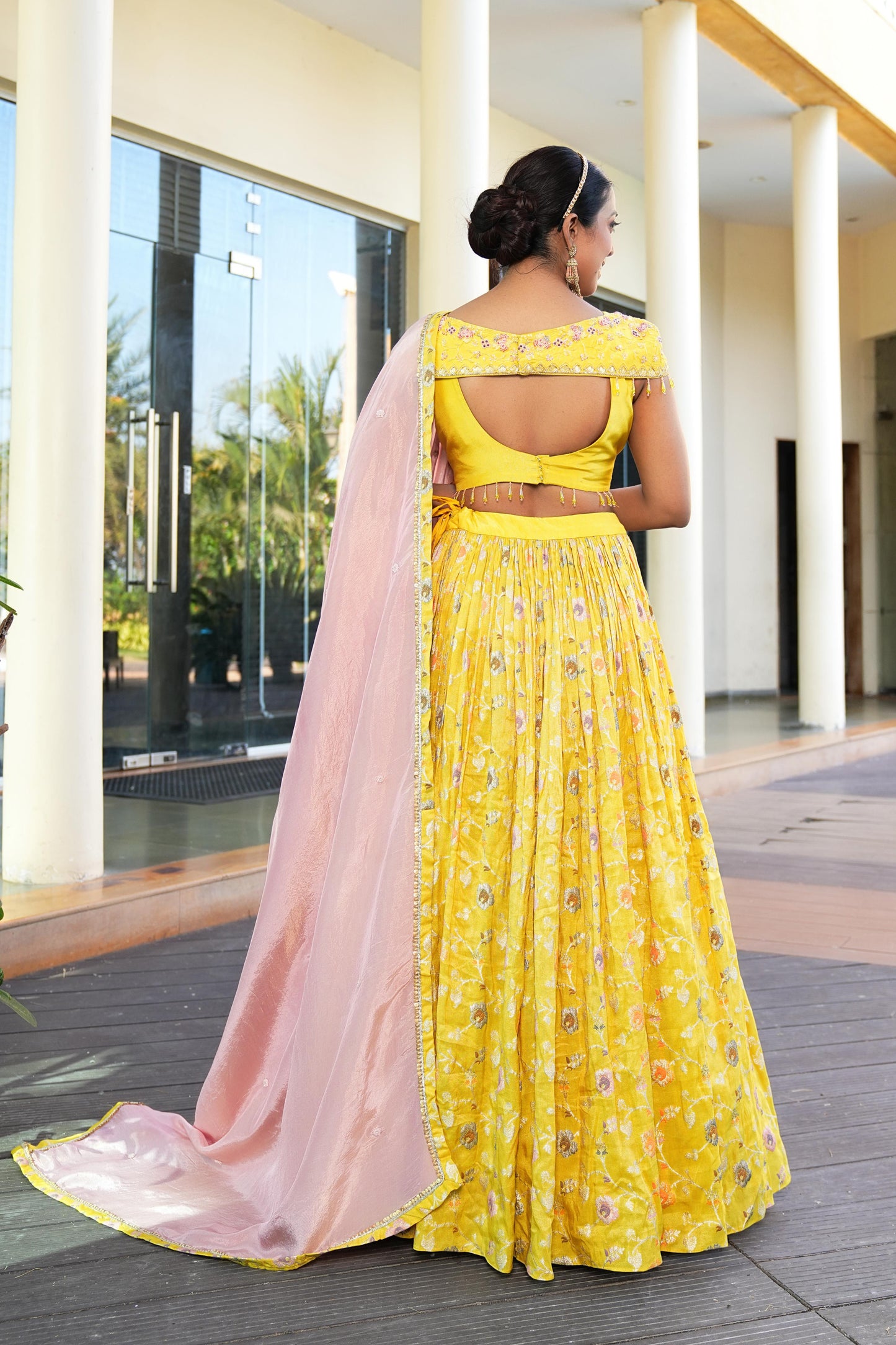 yellow-pink-color-sequence-embroidery-work-designer-lehenga-choli-for-wedding-function