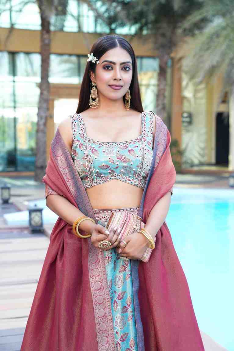 skyblue-color-embroidery-sequence-work-designer-lehenga-choli-for-wedding-function