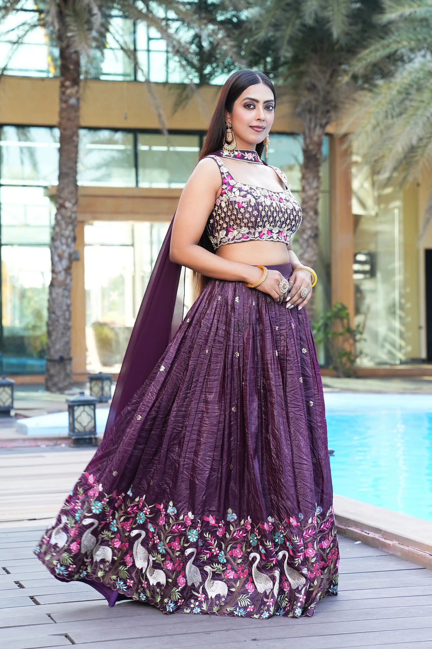 rosy-purple-color-sequence-embroidery-work-designer-lehenga-choli-bl1565