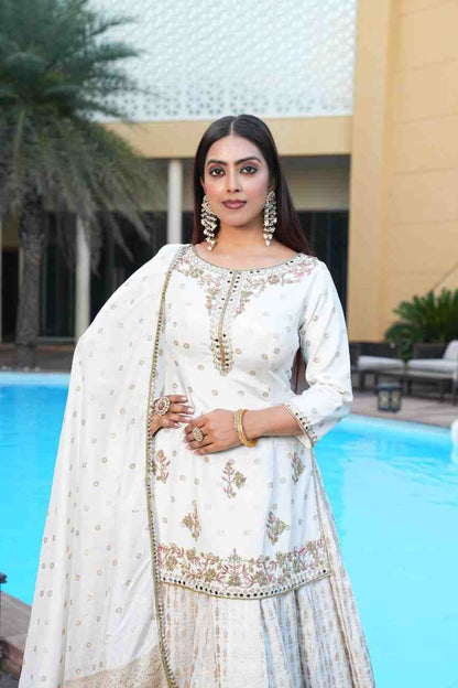 pink-white-color-embroidery-sequence-work-designer-lehenga-choli