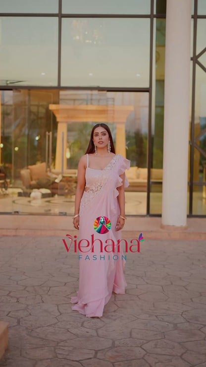 shadding-pink-color-sequence-thread-work-designer-wedding-lehenga-choli-for-wedding-function